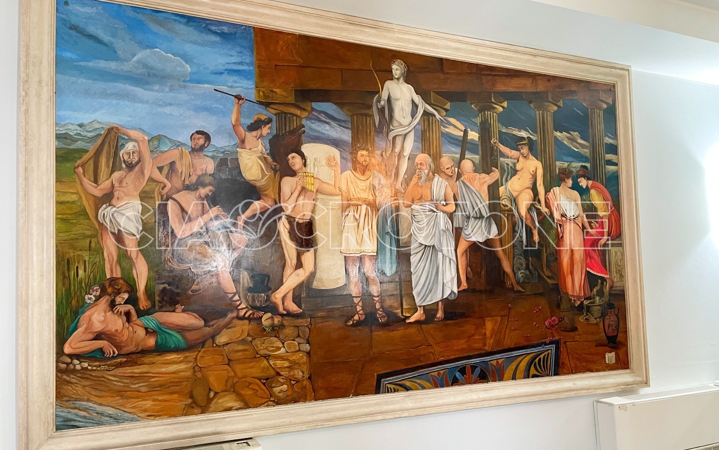 Crotone, nel Palazzo della Provincia le opere della fondazione di Kroton